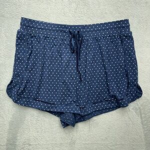 Gap Body Truesleep Navy Polka Dot Pajama Sleep Shorts XS Petite